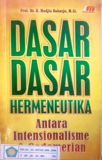 Image of Dasar-dasar Hermeneutika